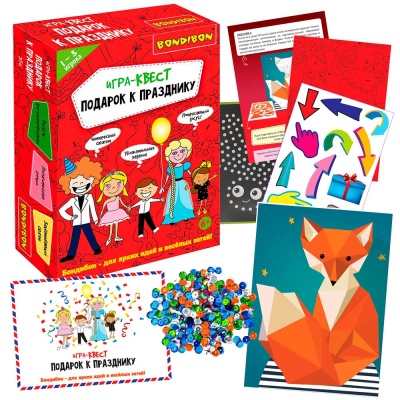 Настольная игра Подарок к празднику Bondibon BB5139 1